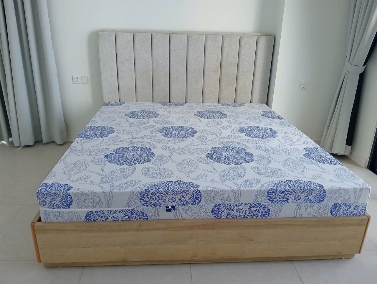 Nệm Cao Su Nhân Tạo Home Living
